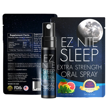 Extra Strength Oral Sleep Spray 10 Night Supply